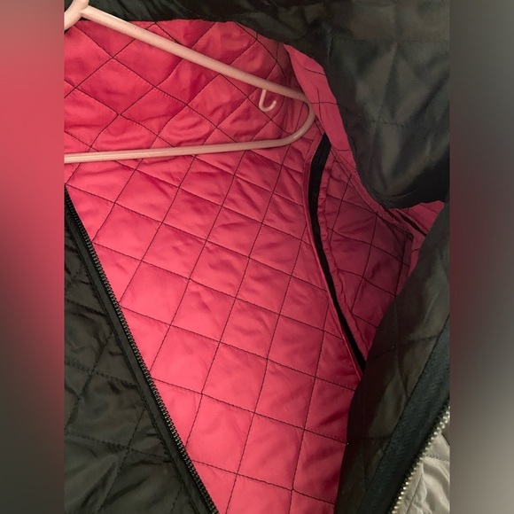 BROOKS BROTHERS navy Blue Lightweight Quilted Field Jacket Sz 16 - Picture 11 of 12